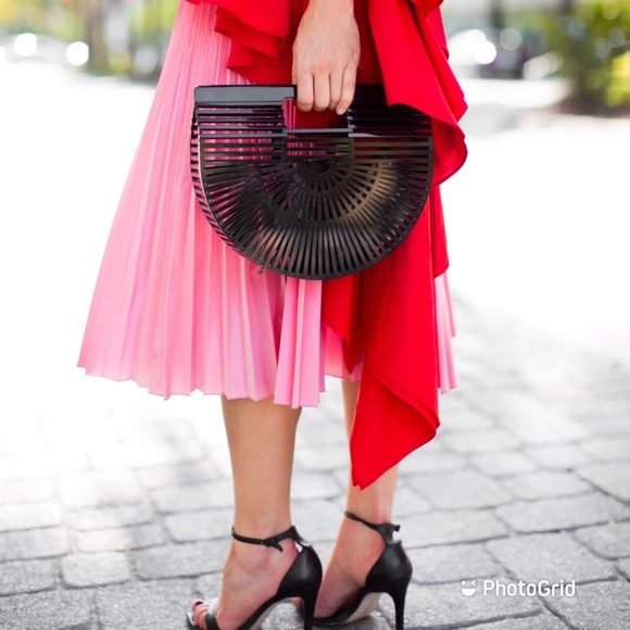cult gaia Handbags - Cult Gaia- Ark Mini Acrylic Bag